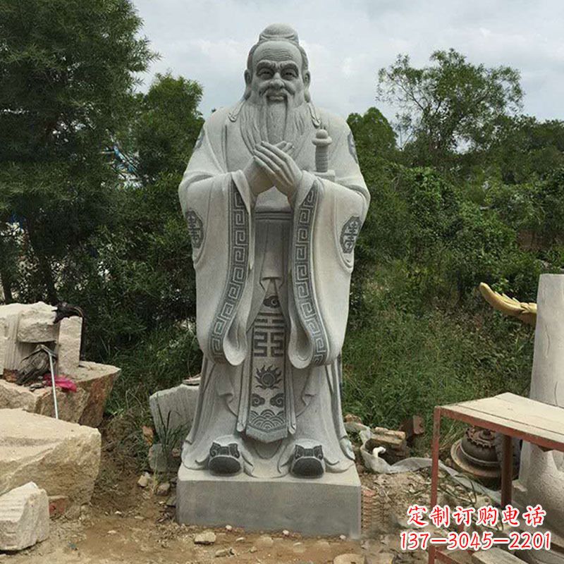 运城传承文化,传播知识!孔子雕塑——赋予新的生命!