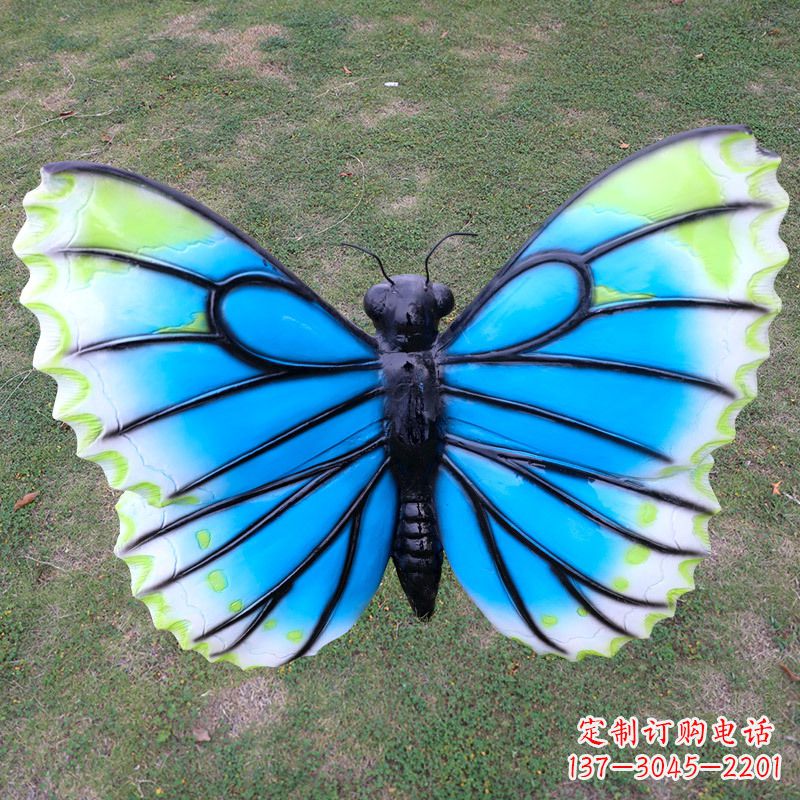 运城全新设计的蝴蝶雕塑仿真摆件