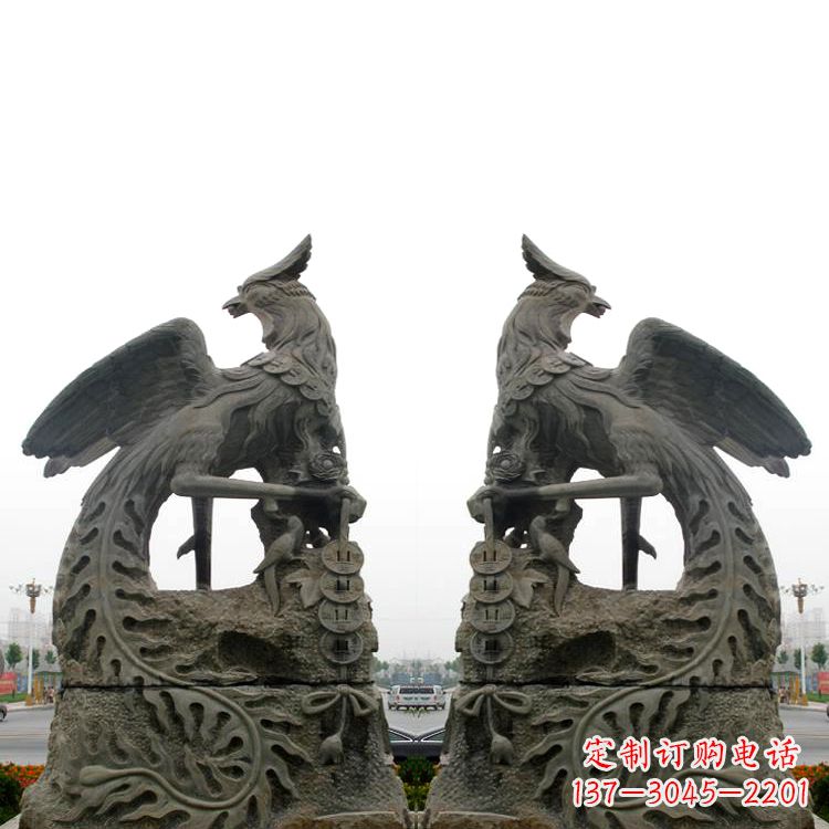 运城中领雕塑凤凰雕塑,神秘的艺术品