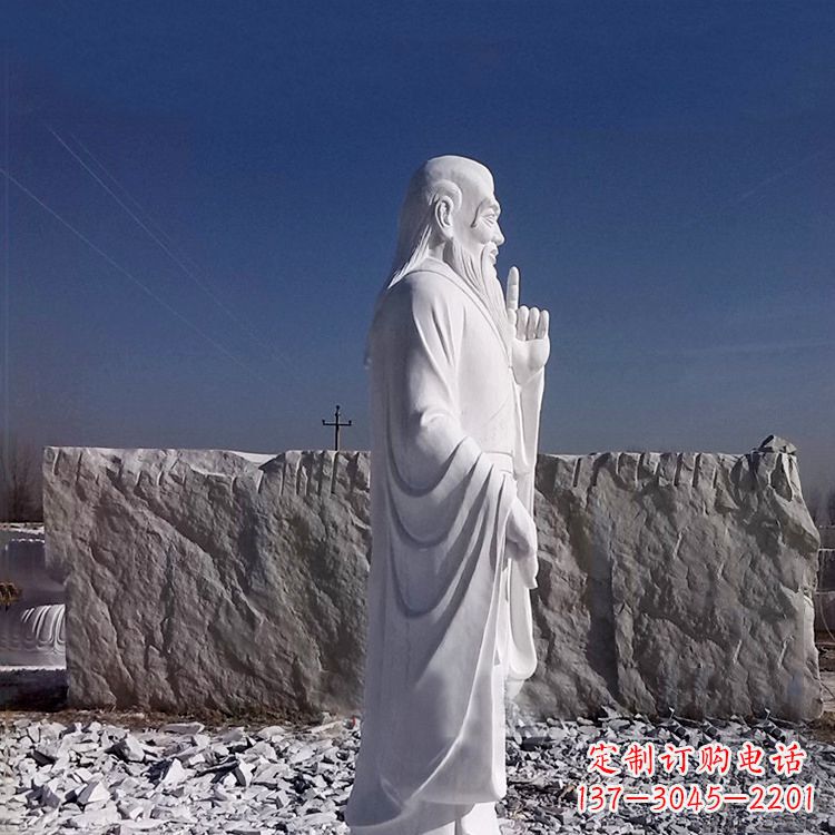 运城精美老子雕塑，充满哲学精髓