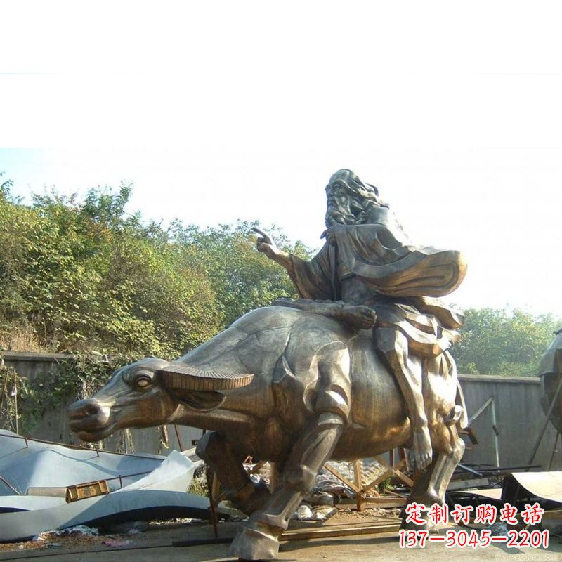 运城绽放老子雕像的传统文化魅力