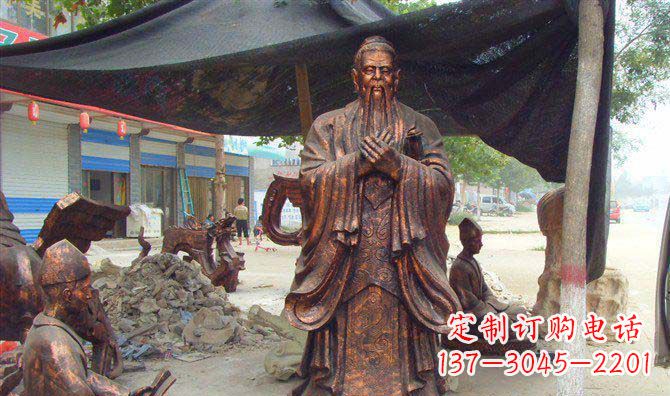 运城庆祝古代大师老子诞辰，尊贵的老子雕塑定制