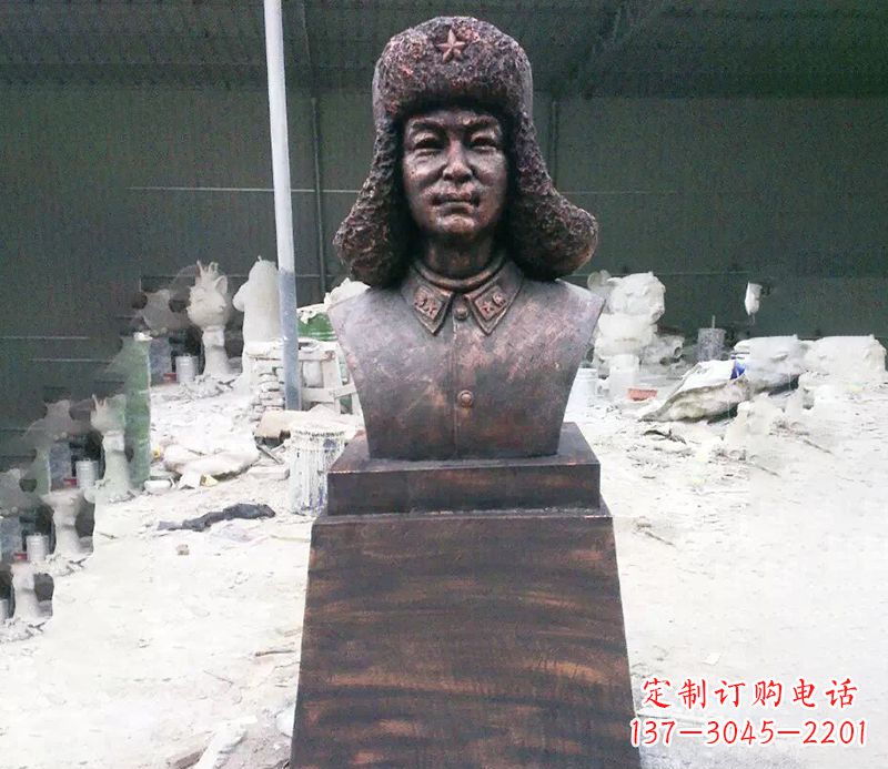 运城风采灿烂，无与伦比的雷锋雕塑