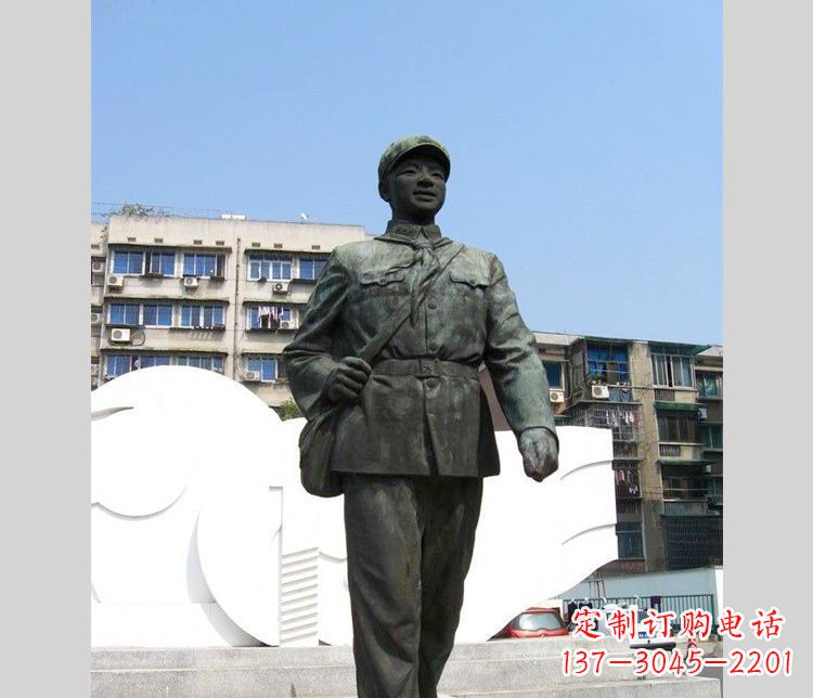 运城定制雷锋雕塑,体现英雄精神