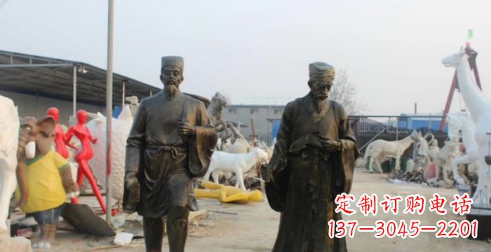 运城复兴古艺,海归精品—李时珍铜雕