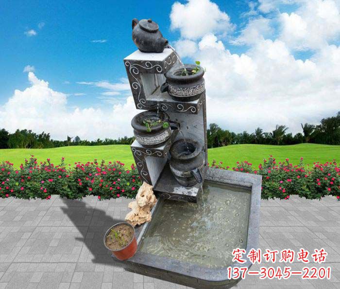 运城极具特色的水槽雕塑