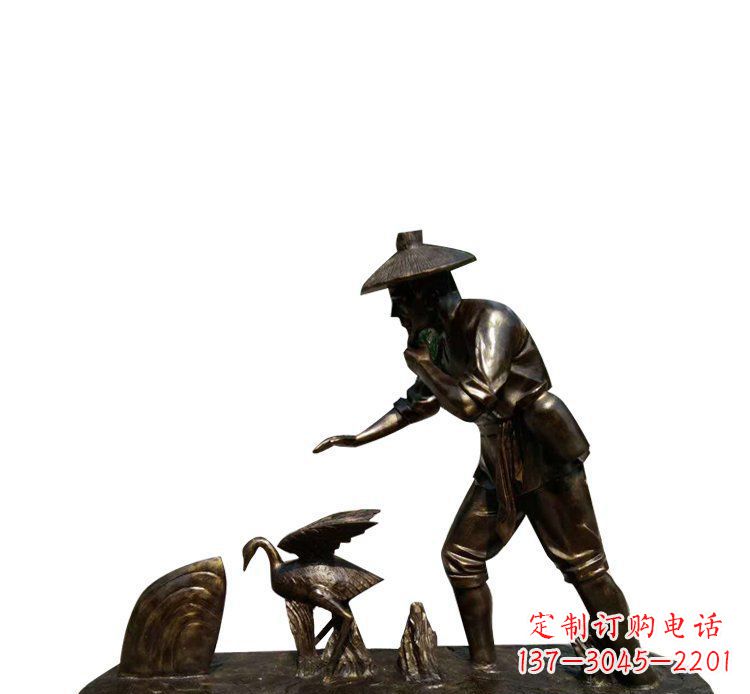运城精湛工艺,精致鸬鹚雕塑