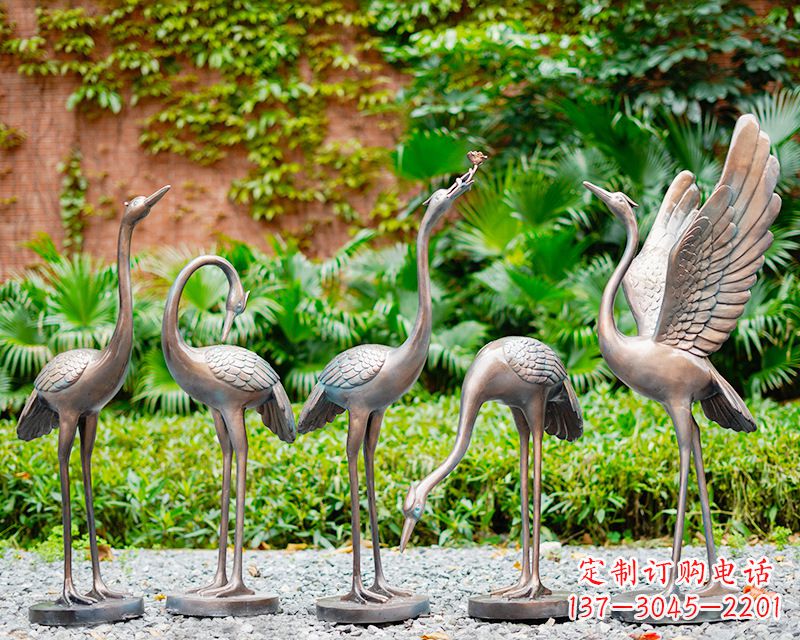 运城鹿鹤同春,经典款式雕塑