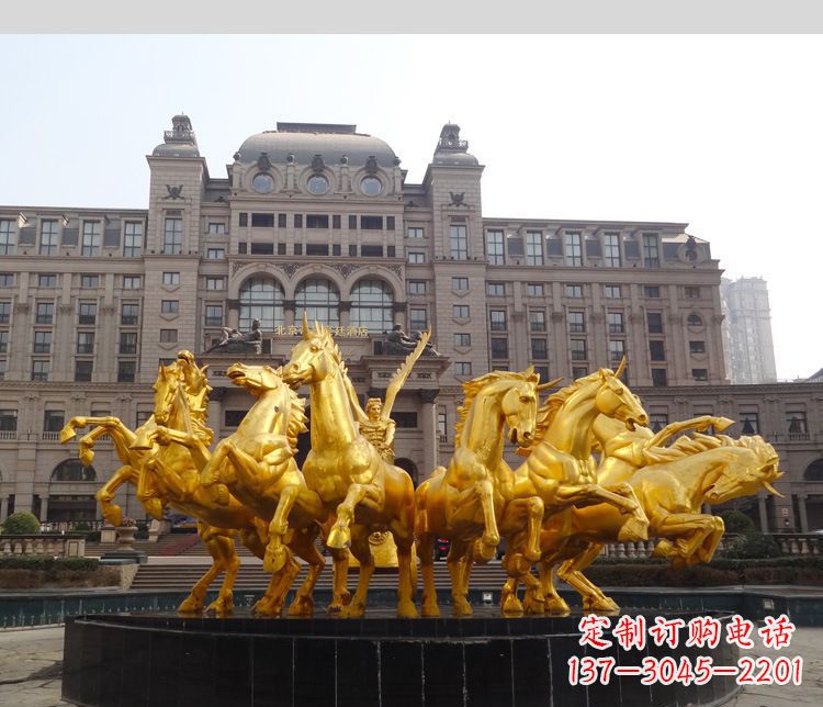 运城马动物铜雕,令您流连忘返