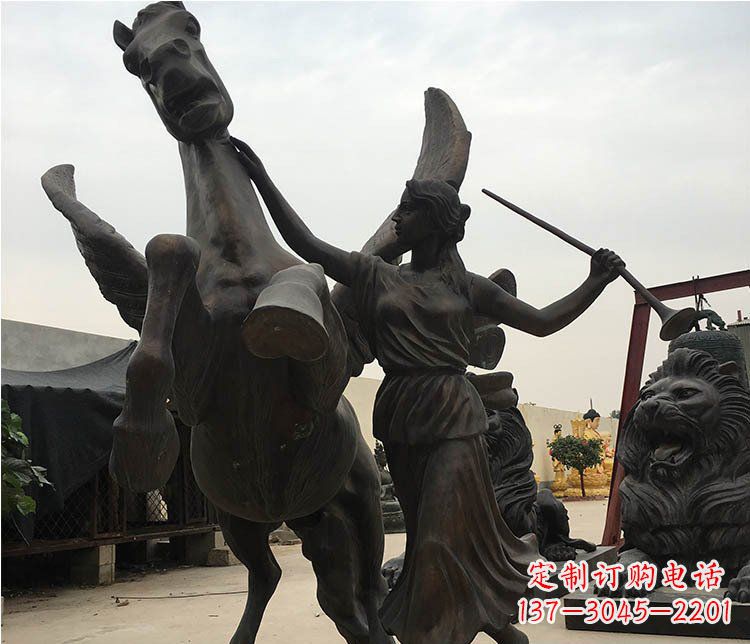 运城精美马动物铜雕摆件