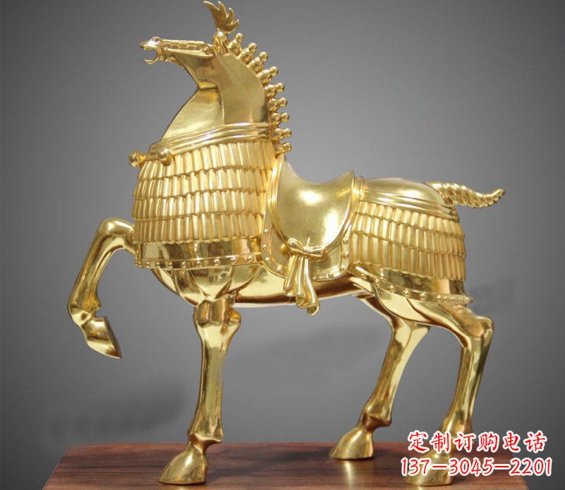 运城马公园动物铜雕让您的生活充满动态