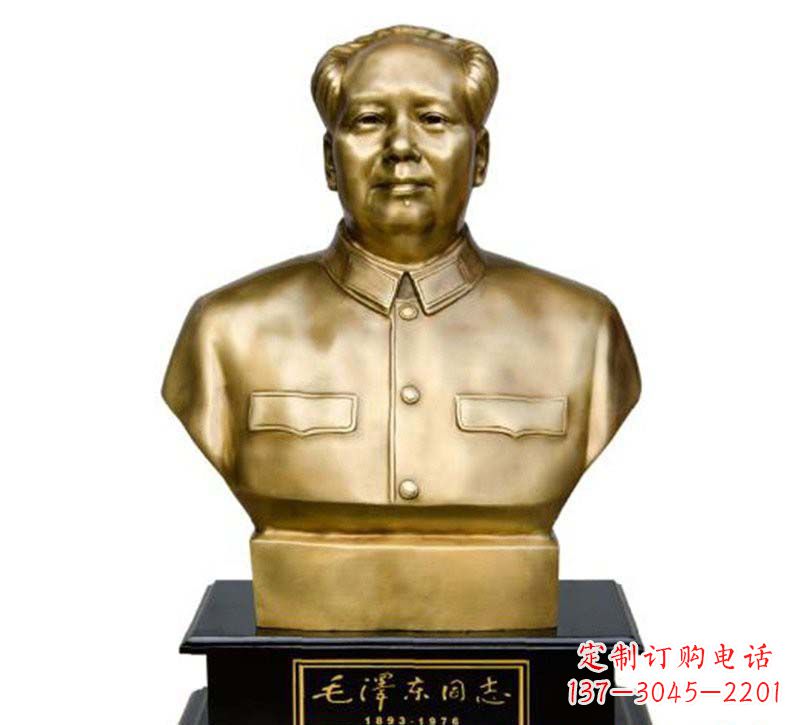 运城毛泽东头像铜雕,让您近距离感受伟人的气质