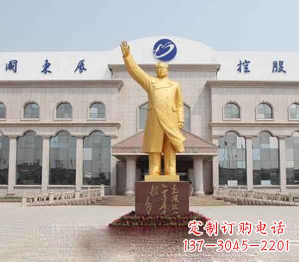 运城精美毛泽东铜雕,唯美观赏一生