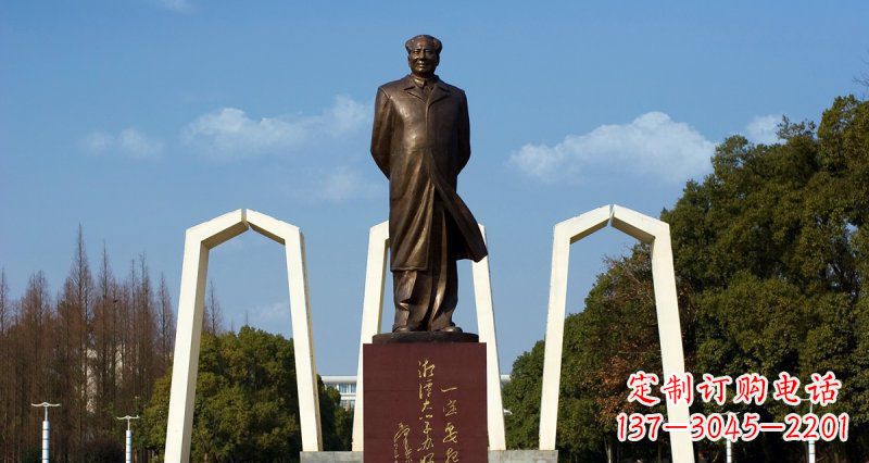 运城纪念性毛主席铜雕,您的精致礼物