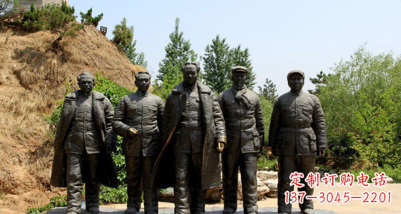 运城传承历史,永记心间——中领雕塑毛主席人物铜雕