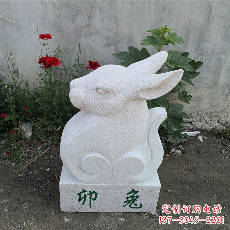 运城时尚汉白玉动物雕塑
