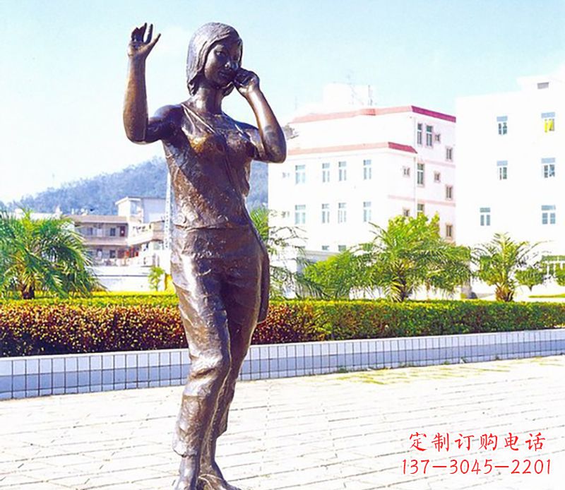 运城美女雕塑——一种经典的室外观赏雕塑