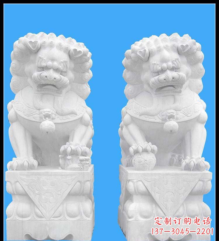 运城狮子雕塑,魅力体现宏伟大气