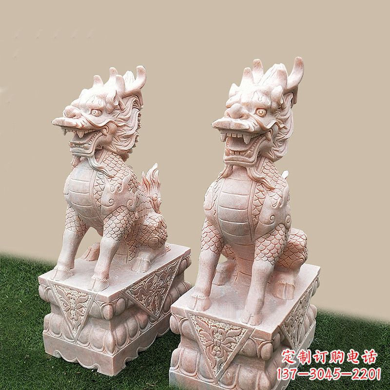 运城中领雕塑|麒麟石雕|精美定制