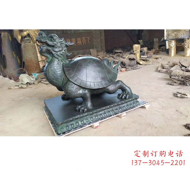 运城青铜古风龙雕塑,精致外形美轮美奂