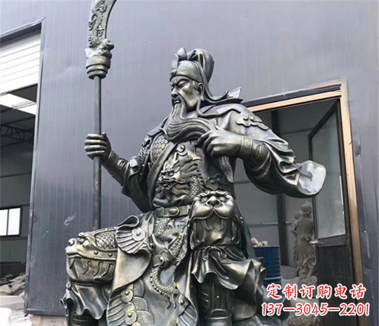 运城高雅典雅的关公铜雕
