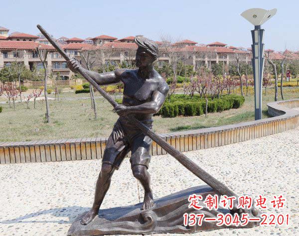 运城传道受业解惑的男子雕塑