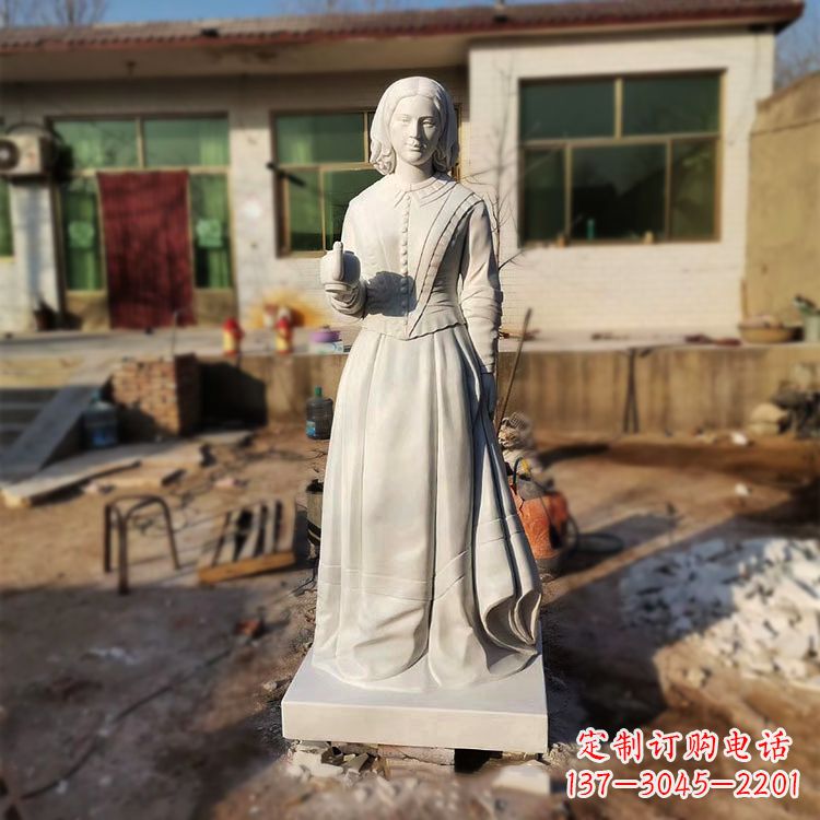 运城南丁格尔大理石雕像,悠久传承