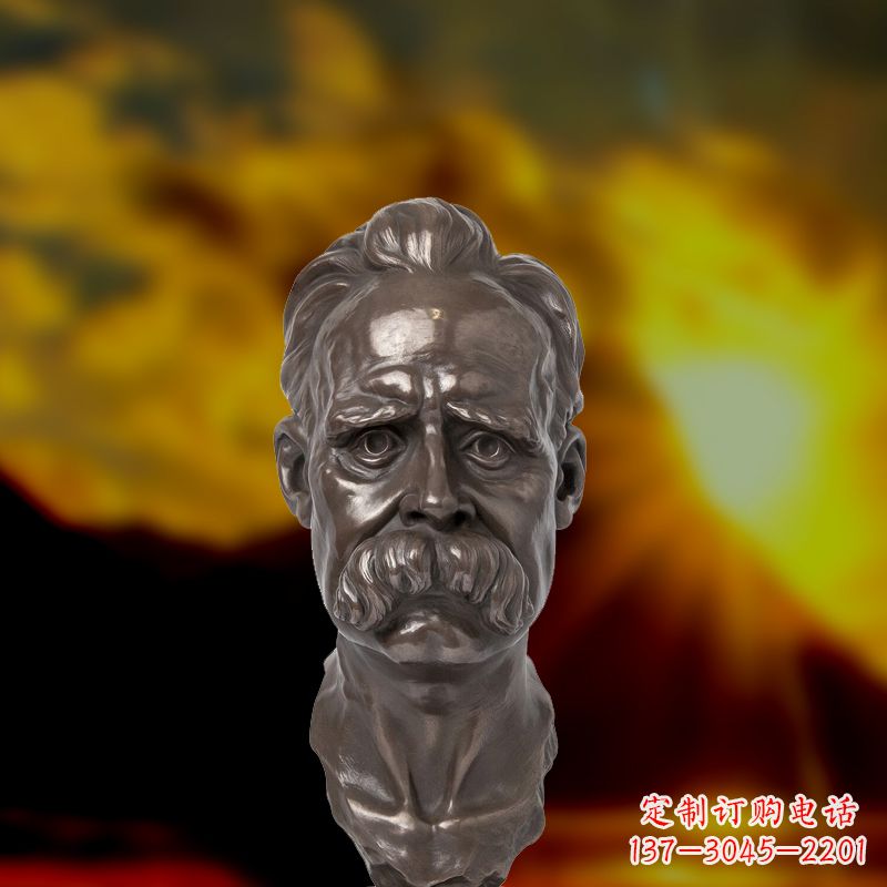 运城尊贵的尼采铜雕头像