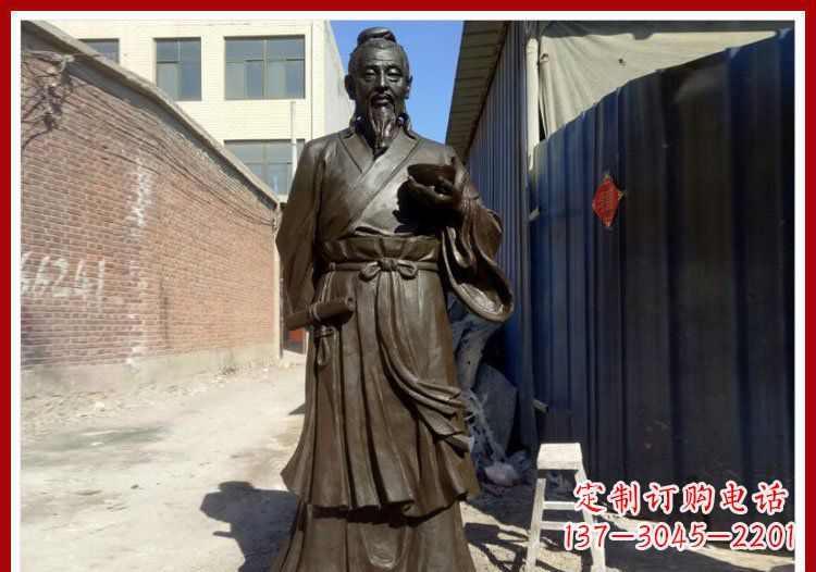 运城中领雕塑的精品杜康铜雕将传统文化与现代工…