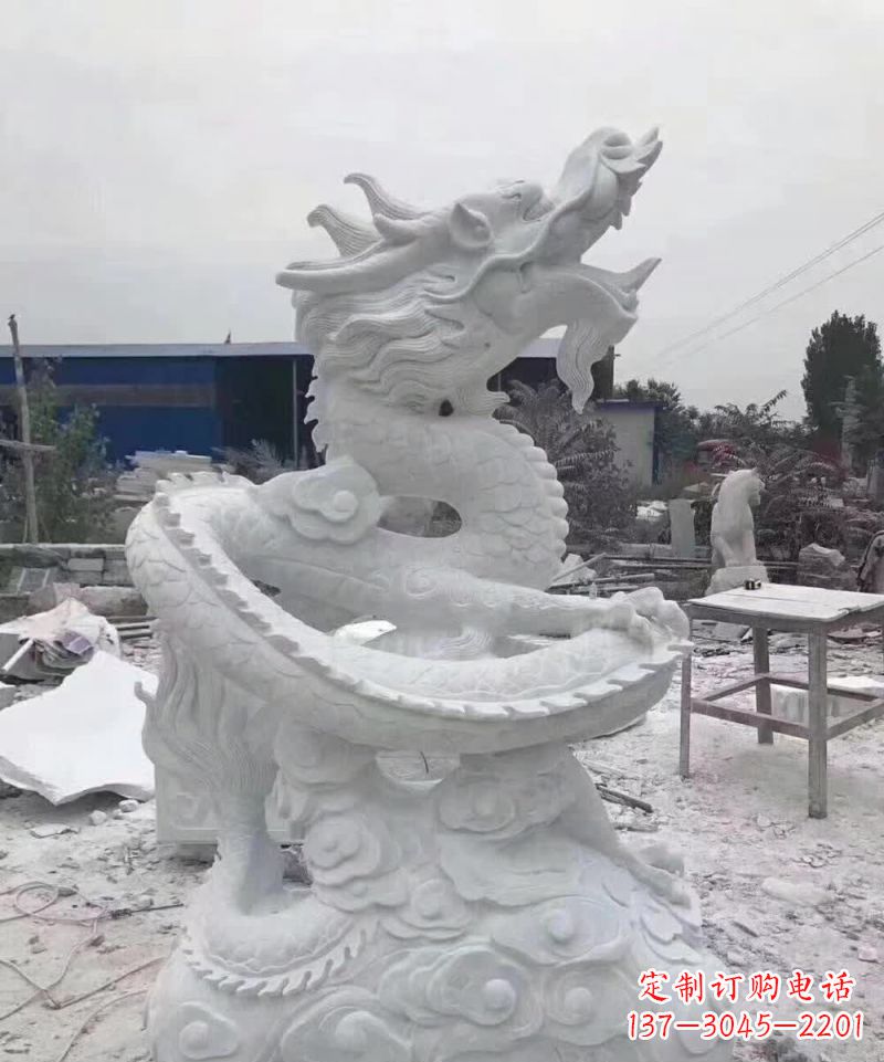 运城特色盘龙景观石雕,品质超凡的艺术杰作