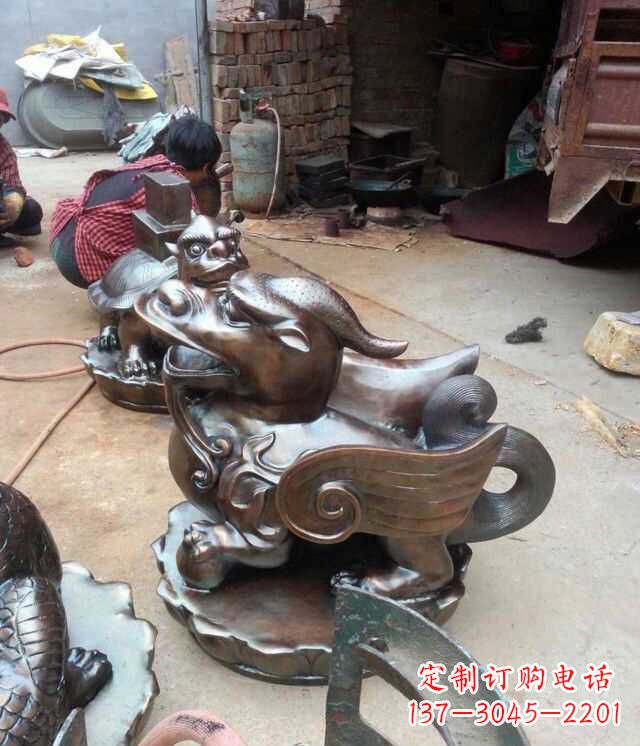 运城中领雕塑貔貅铜雕高雅非凡