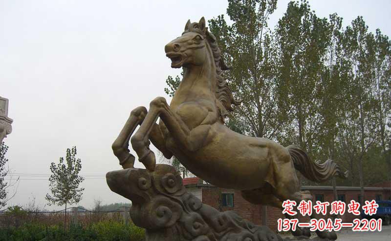 运城领雕塑专业设计制作高端精美的马铜雕,装饰…