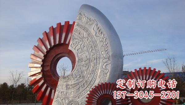 运城中领雕塑:螺旋雕塑,优雅静谧的力量
