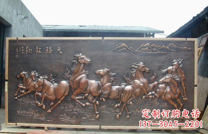 运城中领雕塑:古典造型的精美马雕塑