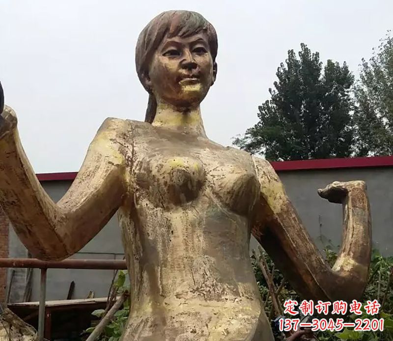 运城中领雕塑的精美青年雕塑经典实物塑造,给人…