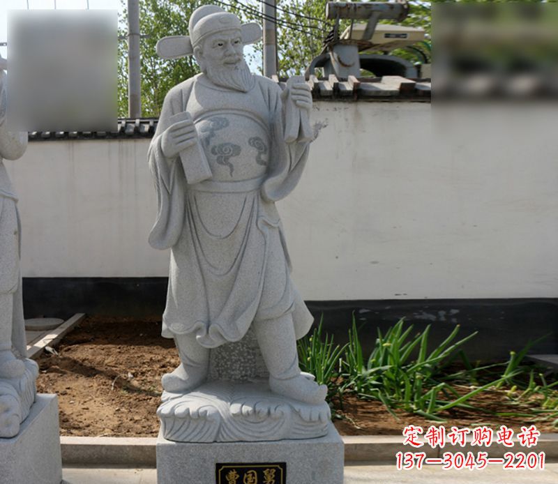 运城青石曹国舅八仙雕塑:神秘的千古经典