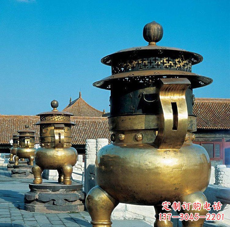 运城专业的三足香炉雕塑