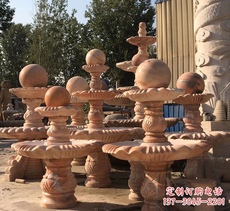运城精致而优雅的深圳风水球雕塑
