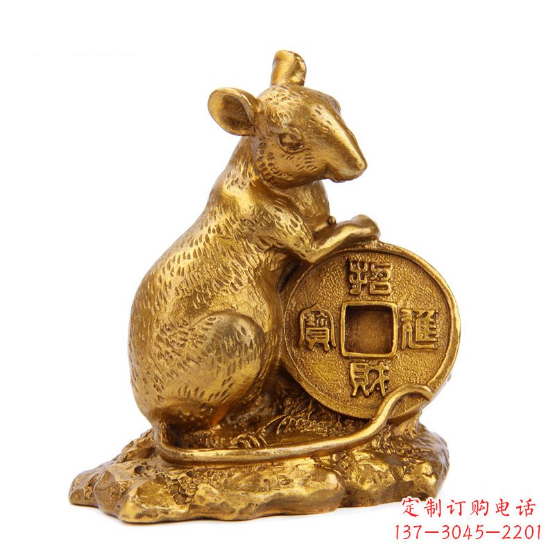 运城高质量铸铜鎏金动物雕塑