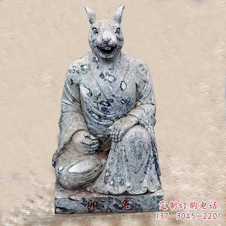 运城唤醒传统文化-生肖雕塑