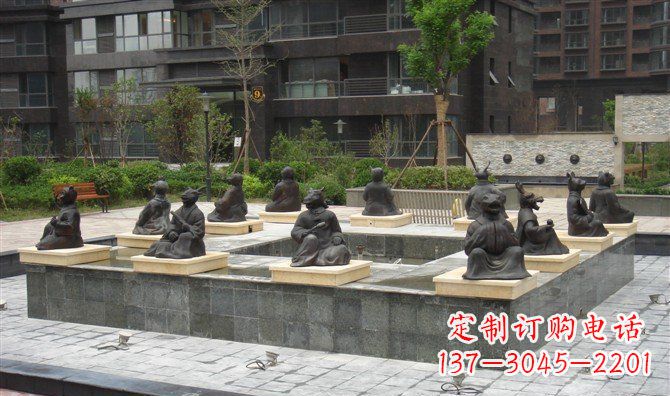 运城中领雕塑:传承十二生肖文化的铜雕精品