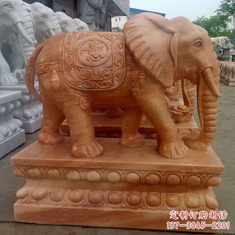 运城大象雕塑,深邃而神秘