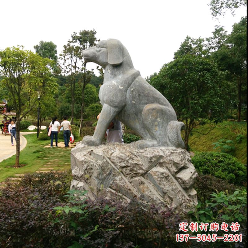 运城中领雕塑狗公园动物雕塑摆件