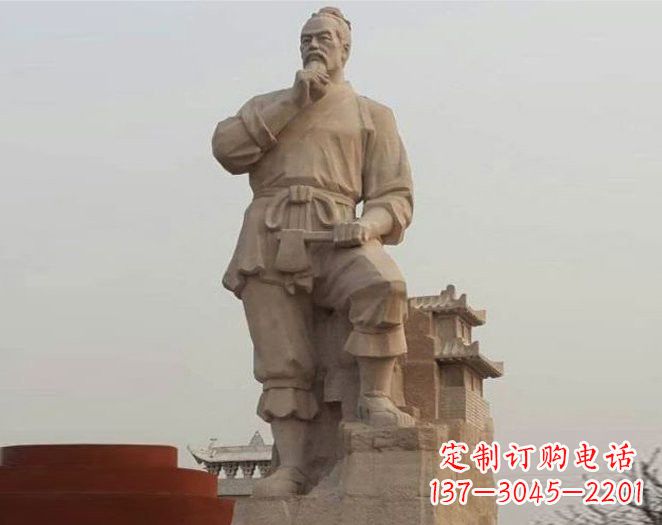 运城重拾古代风采，中领雕塑打造高贵的鲁班雕塑