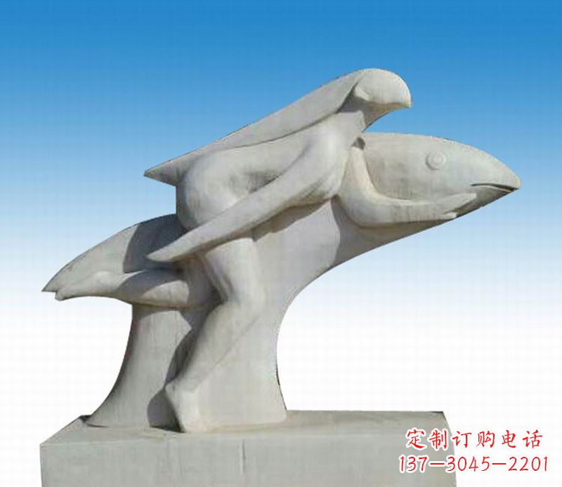 运城中领雕塑海豚雕塑，让你的公园变得出众！