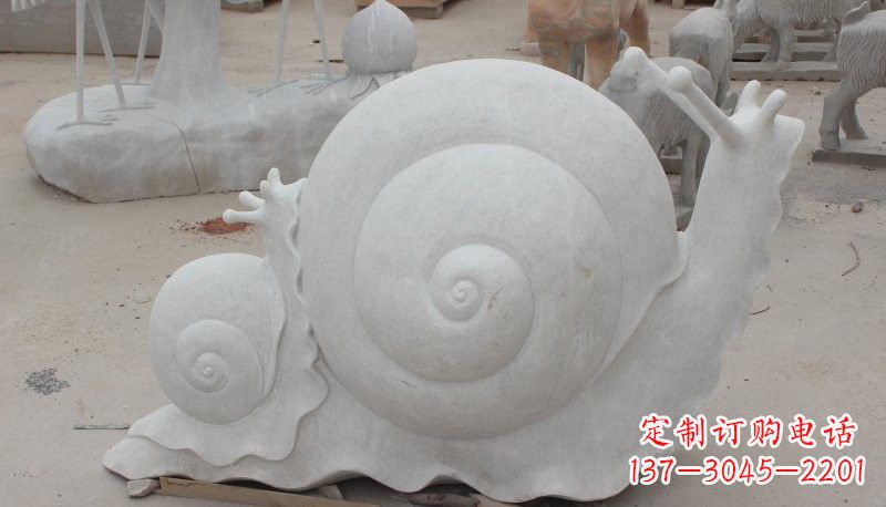 运城石雕蜗牛