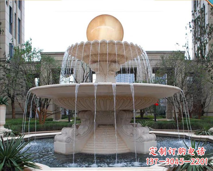 运城石墩喷泉石雕
