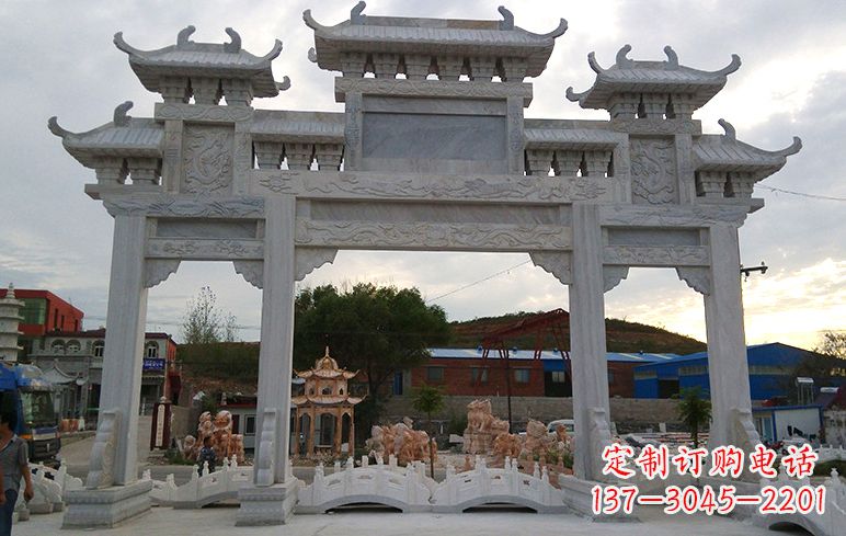 运城石牌坊雕刻