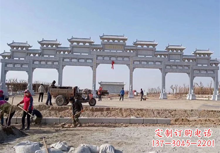 运城石牌坊九楼