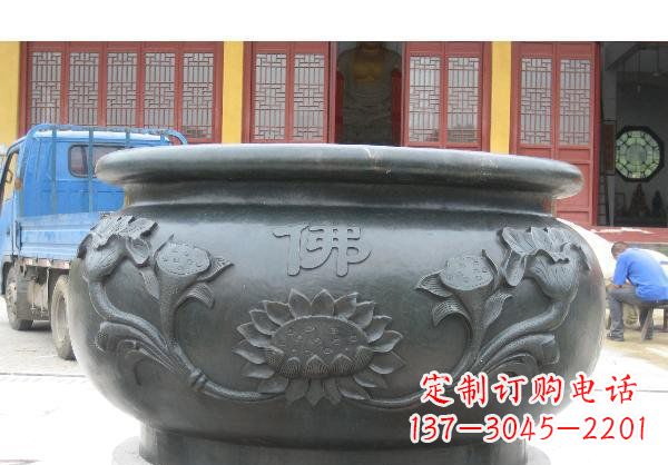 运城水缸寺庙铜雕 (2)